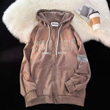 Plataz And Autumn Design Feel Cardigan Hoodie Hoodie Men In Hong Kong Style Small Design Feeling Coat Top DJPT