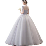 Plataz Performance Costume Female Puffy Skirt Long Vocal Student Art Dress Host Annual Evening Dress