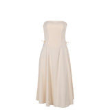 Plataz Autumn 2025 New Small Scented Temperament Casual-Buttered Bosom-Smeared Temperament Dress Woman DJPT