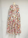 Plataz 2025 Autumn New Round Collar Cloak Dress Design Waist Long Dress Dress Woman