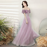 Plataz Evening Dress 2025 Summer Simplicity Banquet Temperament Performance Host Art Examination Dress