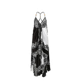 Plataz Years Of Holiday Style Design Feel Beautiful Seaside Print Slings Niche Clenient Dress