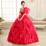 Plataz Color Yarn Wedding Dress Stage Solo Color Studio Costume Long Performance Costumes Ponpong Skirt Women's Summer