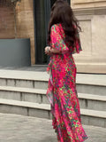 Plataz 2025 New Sexy Elegant Short-Sleeved Dress Sweet Dress Woman