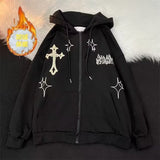 Plataz And Autumn Design Feel Cardigan Hoodie Hoodie Men In Hong Kong Style Small Design Feeling Coat Top DJPT