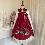 Plataz Design 20 New Mountain River Roll Lolita Dress Print Cute Set 6280