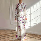 Plataz 2025 New Women's Solid-Colored Long-Sleeved Jacket Half-Dress Fashion Suit