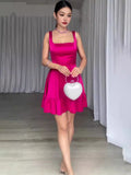 Plataz Summer New Sexy Sleeveless U-Necked Sleeved Dress