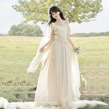 Plataz Design To The Metral Lolita Women's Sling Skirt Everyday Cute Lolita Sweet Dress 7139