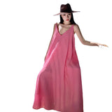 Plataz Summer Dress New French Sleeveless Sling Skirt Holiday Dress Vietnamese Thai Beach Dress Woman