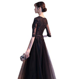Plataz Temperament Evening Dress Woman 2025 New Spring Banquet Elegant Long Black Grandennial Dress Dress Dresser