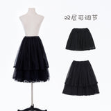 Plataz Design New Lolita Support Daily Skirt Soft Sister Half-Dress Fluffy Skirt 0573