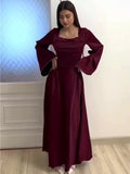 Plataz Spring Design Diamond-Singed With Long-Sleeved And Verteves Dress Dress Women