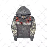 Plataz 2025 New Direct Selling Retro Gothic Hop Long-Sleeved 3D Sweaty Loose Hooded Sport DJPT