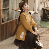 Plataz Design Autumn Whisper Chinese Style Improvement Chinese Style Shirt Skirt Scarf Hair Coat 6666