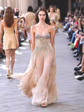 Plataz Design Heavy Industry Nails Pressed Folding Sling Dress In The Summer Of 2024 Beautiful Waist Thin Holiday Dress