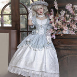 Plataz Design Fairy Tale Dance Lolita Elegant Everyday Princess Style Lorita Sweet Dress 6762