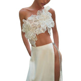 Plataz 2024 New Sexy Hot Babes Bare Back Lily With Open-Fork Solid Dress Suit HZ0628