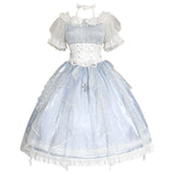 Plataz Design Mermaid Tears Lolita Lolita Dress Sweet Dress Woman 6375