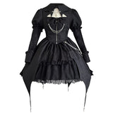 Plataz Design Dark Night Law Lolita Dress Everyday Cute Lolita Sweet Dress 6656