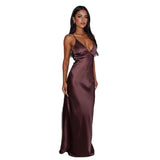 Plataz Summer New Women's V-Neck Sleeveless Temperament Waist Fashion Dress HZ0628