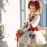Plataz Design Winter Orgy Lolita Lolita Sweet Long Sleeve Lolita Dress 6955