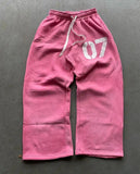 Plataz Trend Street Loose Sweatwear Suit Men And Women's Hip-Hop Sports Zipper Hoodie Trousers Set DJPT