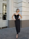 Plataz Spring Summer New Hot Selling Color Close Waist Wave Point Printing Dress LX0138