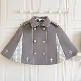 Plataz Design Little Detective Dress Cloak Set Student Lolita6303