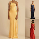 Plataz 2024 New Party Slant Shoulder Dresses INS Casual Fashion Clove Dress HZ0628