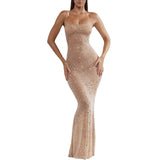 Plataz Early Spring Babes High-End South Oil Goods Small Body-High-Tech Hot Diamond Dress With Pure Lust Style Dress