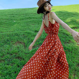 Plataz Bo Oat Hanging Dress Xinjiang Tourism Wearing Retro Dress Holiday Dress Woman Summer