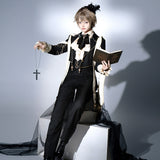 Plataz Teased Original Prayerist Lolita Female Lolita Coat Shirt Pants Daily Prince Suit 7172