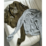 Plataz South Oil Heavy Industry Glid Light Long Sleeve Knit Shirt 24 Autumn And Winter Gentle Set Long-Sleeved Coat