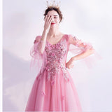 Plataz Building Color Yarn 2025 New Solo Performance Costume Female Atmosphere Elegant Shoulder Annual Meeting Art Exam Evening Dress Chorus