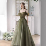 Plataz Dress Women 2025 New High-End Banquet Host Art Exam Engagement Slings Showing Thin Dress Fairy Bridesmaid Suit