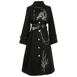 Plataz Design Of The Northern Spicy Man Element Of The Female Hundred And Autumn Coat Long Coat 8500