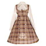 Plataz Design Little Detective Dress Cloak Set Student Lolita6303