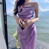 Plataz Design Feeld With The Ribbon Dress Women's Summer Famous Sexy Pure Temperament Sling Skirt