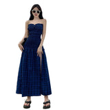 Plataz Summer New Small Design Smeared Breast Dress High-End Dress Dress Holiday Beach Dress