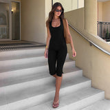 Plataz Women's Spring And Summer New Solid Color Body-Supling Sexy Sports Comfortable Slings DJPT