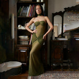 Plataz Sales 2025 New Sexy Fashion High-End Body-Scarped Fishtail Dress HZ0628