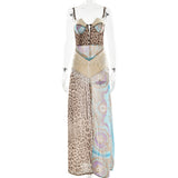 Plataz Summer Sexy Lady Sling Dress Boaster Tender Chiffon Dress HZ0628