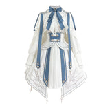 Plataz Teased Original Star Hui Knight Lolita Female Lolita Blouse Dress Daily Cute Sweet Suit 7160