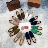 Plataz Women&Men's Leather Loafers Shoes Casual Shoes High Quality Shoes