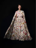 Plataz 2025 Autumn New Round Collar Cloak Dress Design Waist Long Dress Dress Woman