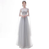 Plataz Evening Dress Women 2025 New Noble Temperament Dream Birthday Party Evening Dress Long Performance Clothes Thin