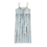 Plataz Design Haiyan Girl Chinese Style Improvement Han Element Women's Shawl Sling Skirt Set 7131