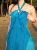 Plataz Summer New Bow With Elegant Temperament Dress