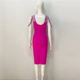 Plataz New Sexy Suspension Slamaded Dresses With Sleeveless Dresses For Party Banquet